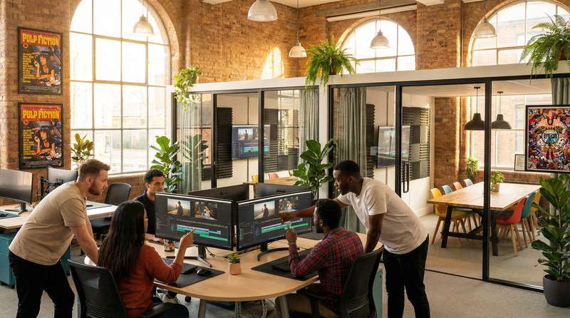 人兽公司办公环境